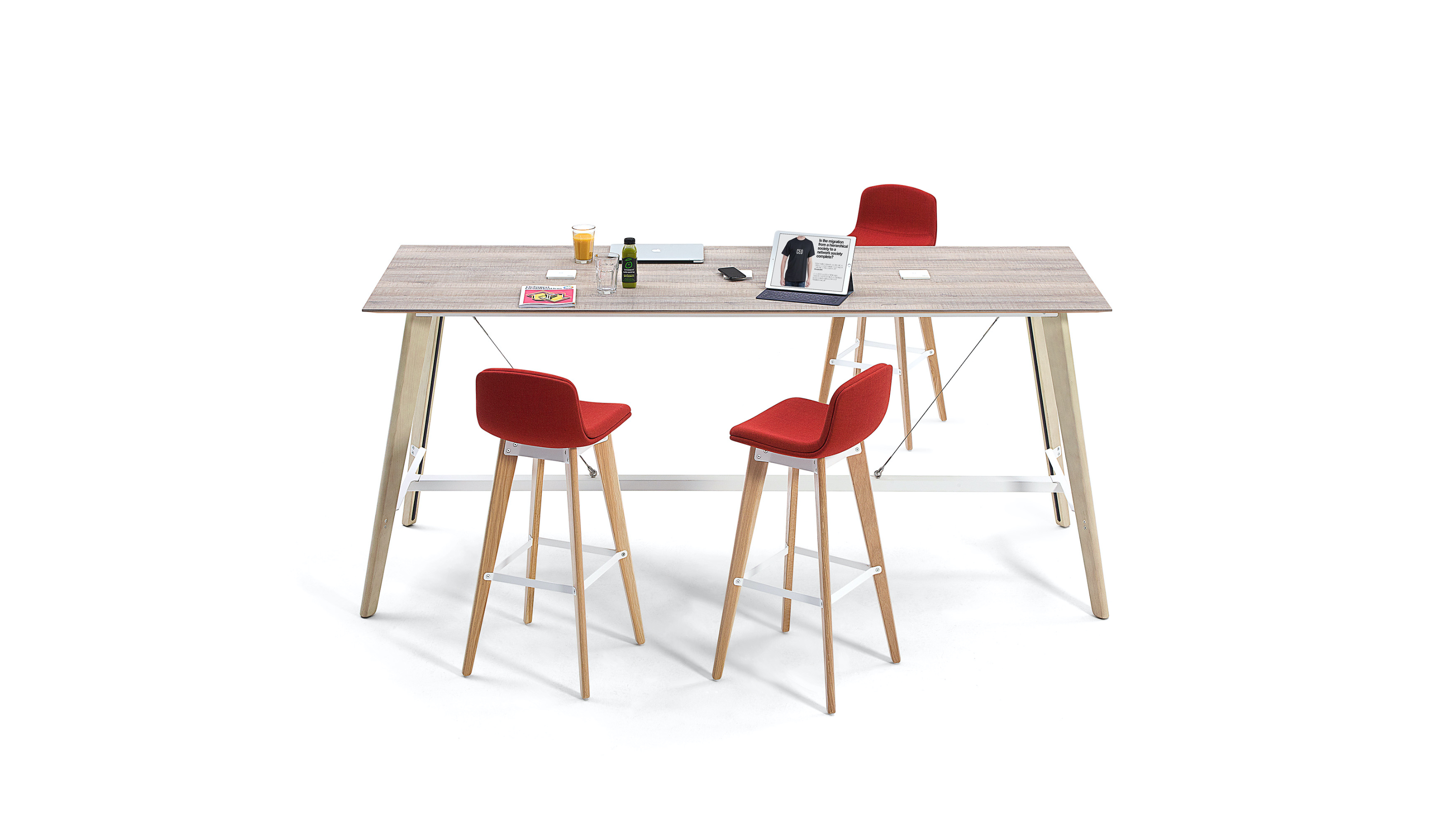 Canoby Collaborative Table Cubb Collaborative Tables by Orangebox | Steelcase