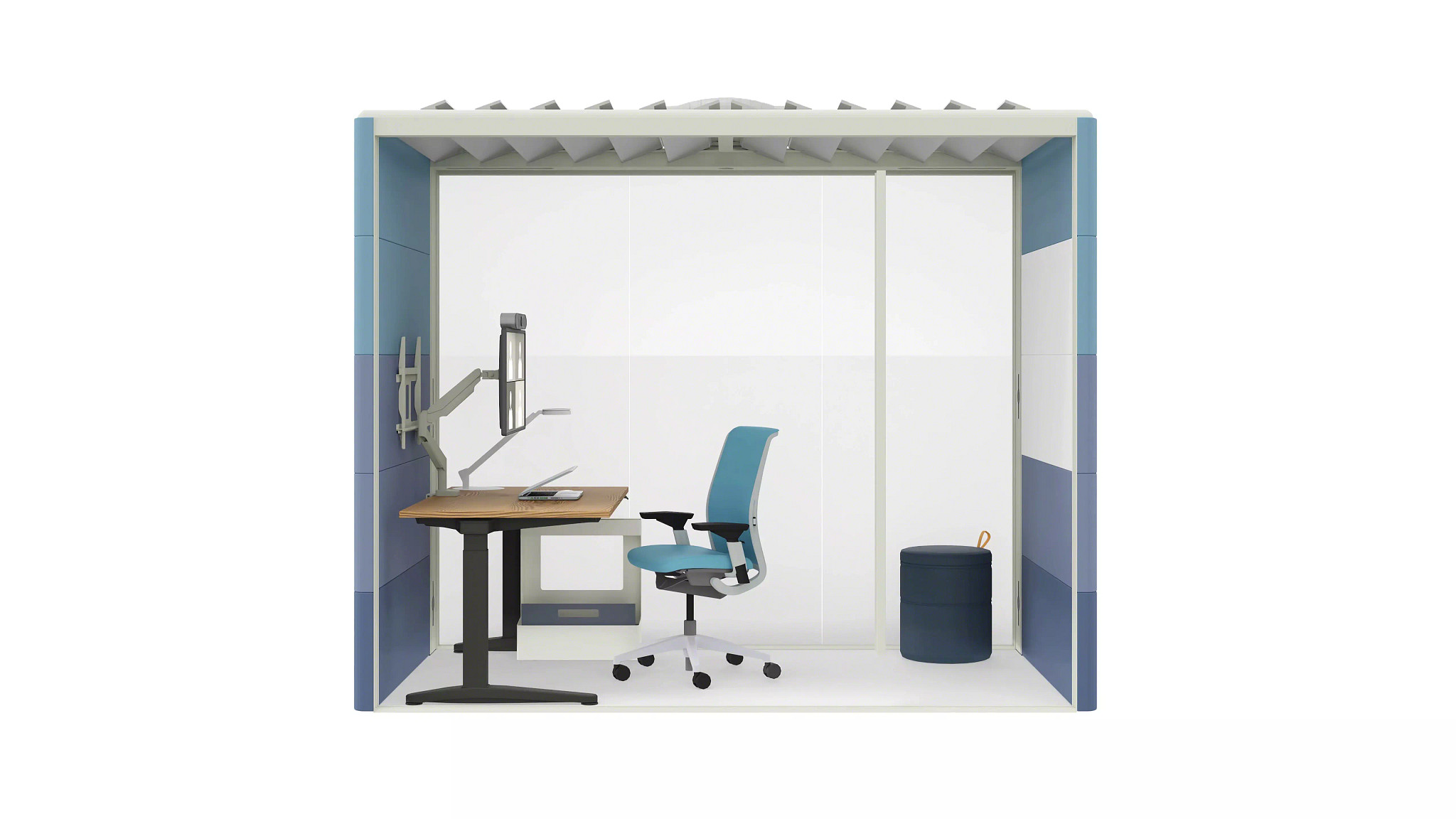 Hybrid Collection: Personal Pod - Steelcase
