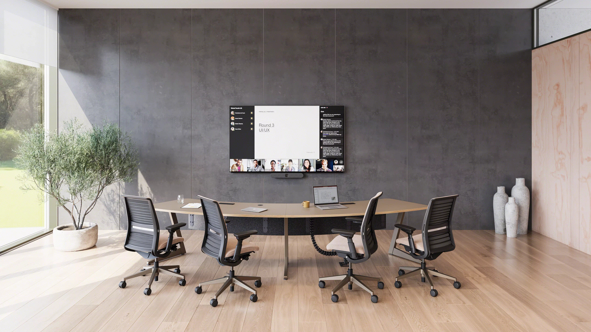 Video Table Ocular™ Conference Tables for Video Conferences - Steelcase