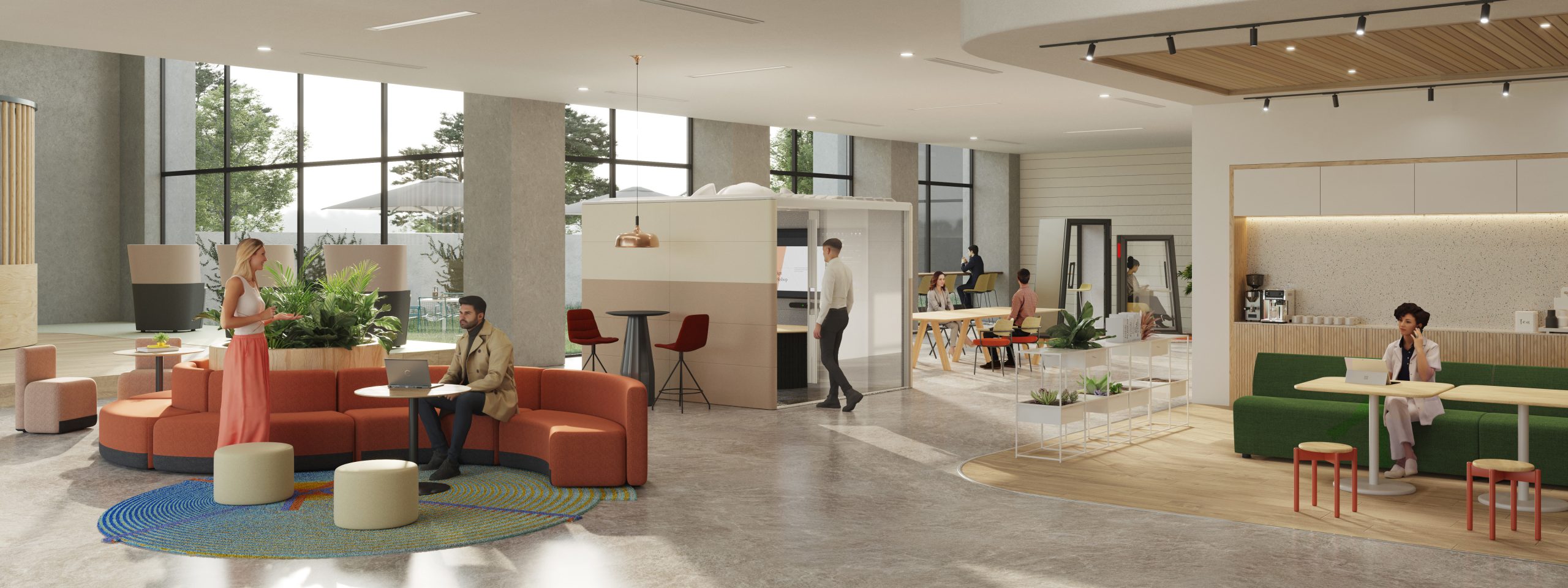 Work Community Building Example Community-Based Design in the Workplace - Steelcase