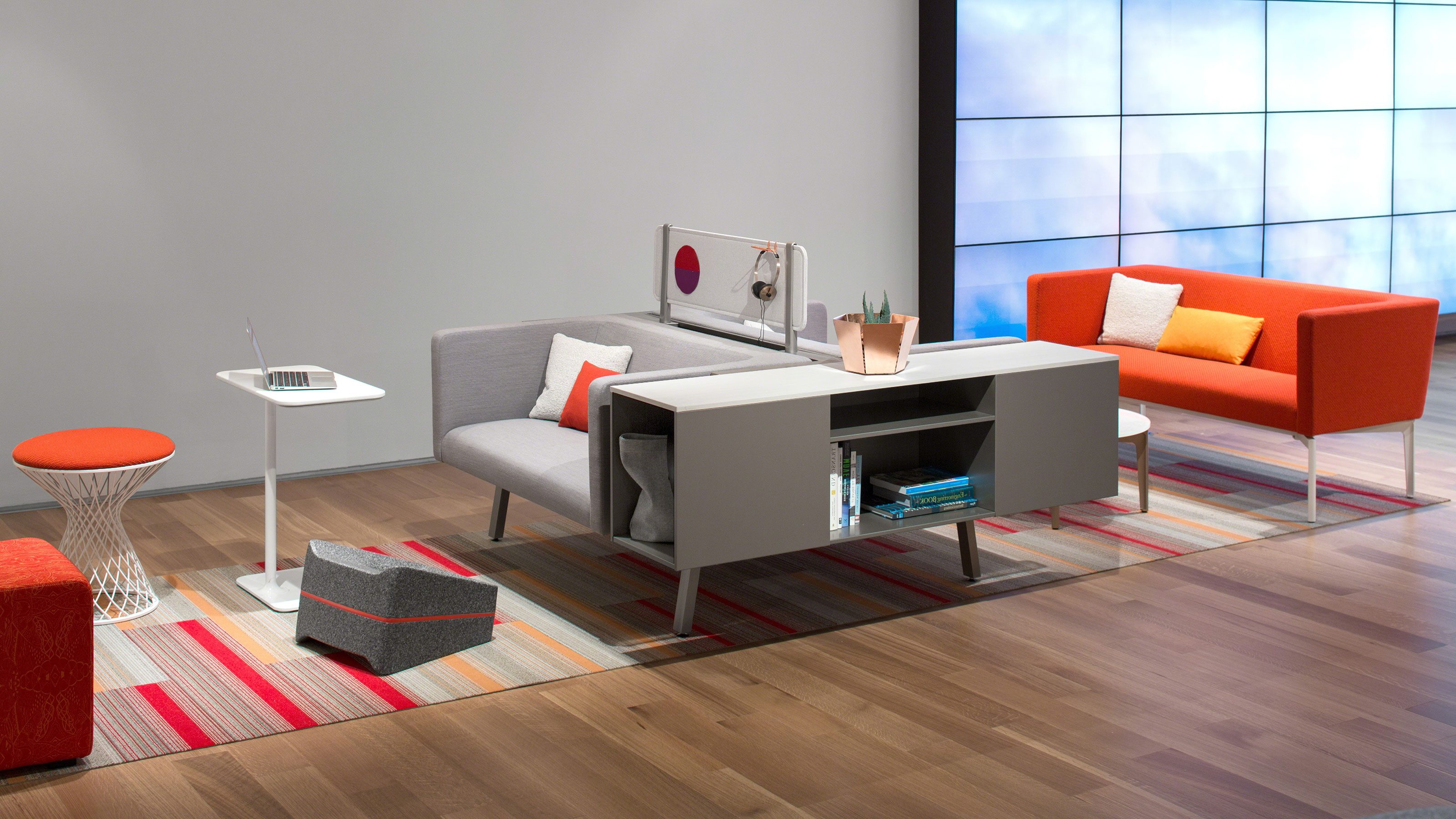 Steelcase Rumble Turnstone Bivi Rumble Seat Lounge - Steelcase