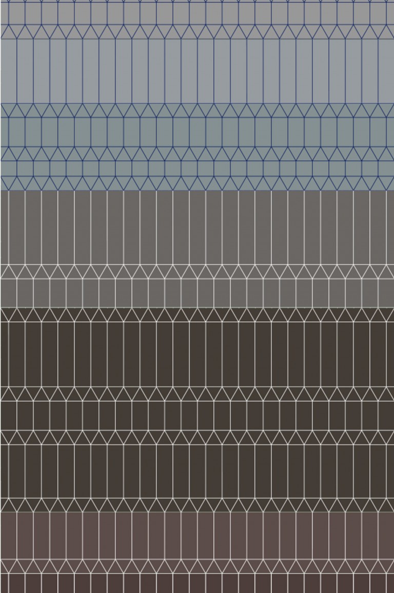 Steelcase Rug Tiles Zigzag - Steelcase