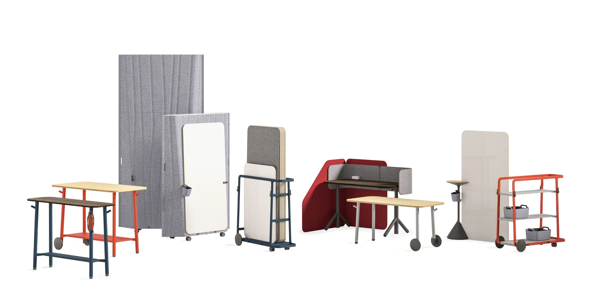 Table Steelcase Rabattable Steelcase Flex Tables - Steelcase