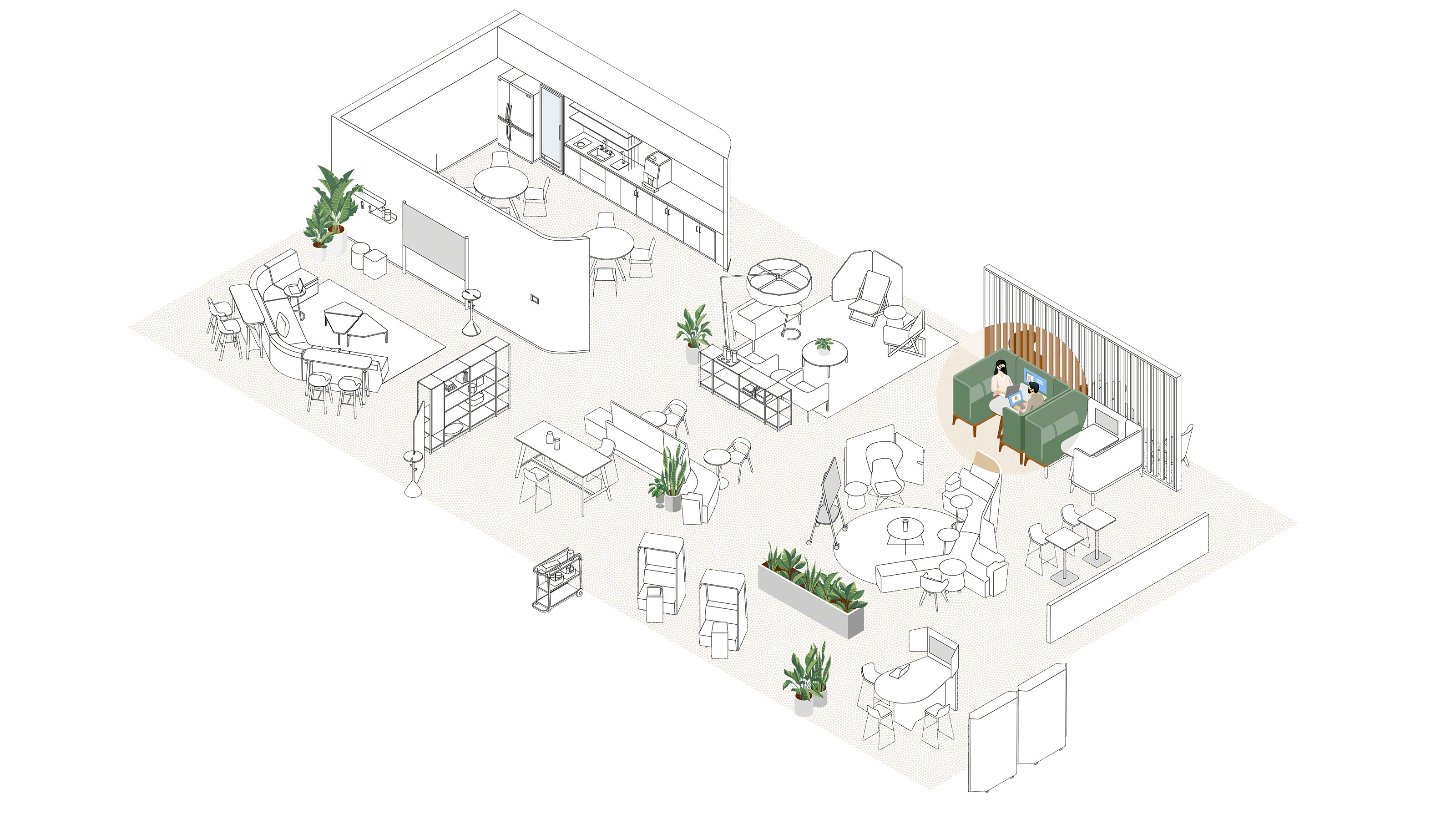Design Ideas for Personal Spaces at Work Post-Pandemic | Steelcase